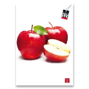 Schulheft Pigna Fruits A4, liniert, 40 Blatt, Motivmix